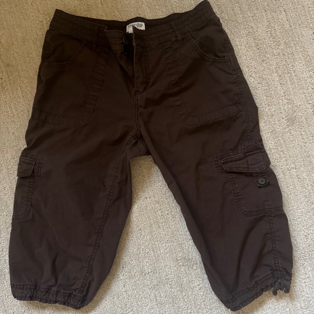 Women’s “St John’s Bay” Brown Capri Pants
